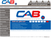 Tablet Screenshot of cab.co.at